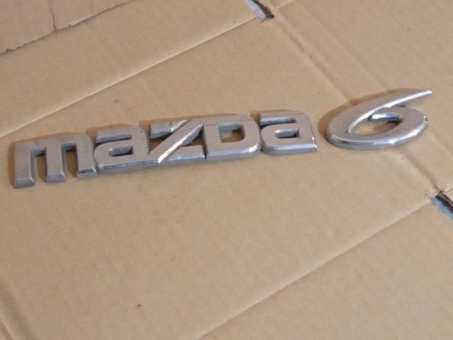 MAZDA 6 Hátsó Embléma