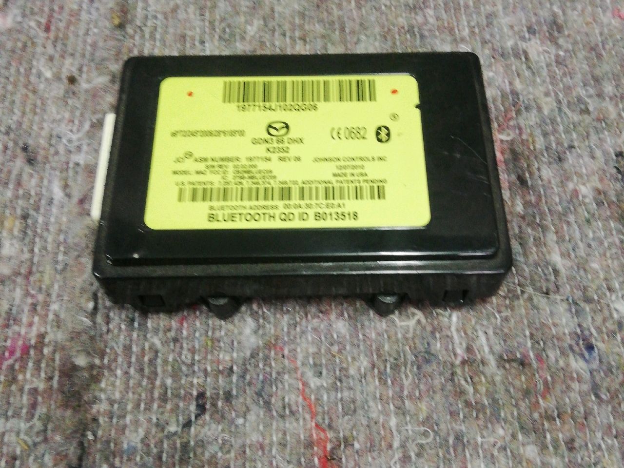 MAZDA 6 Bluetooth Elektronika